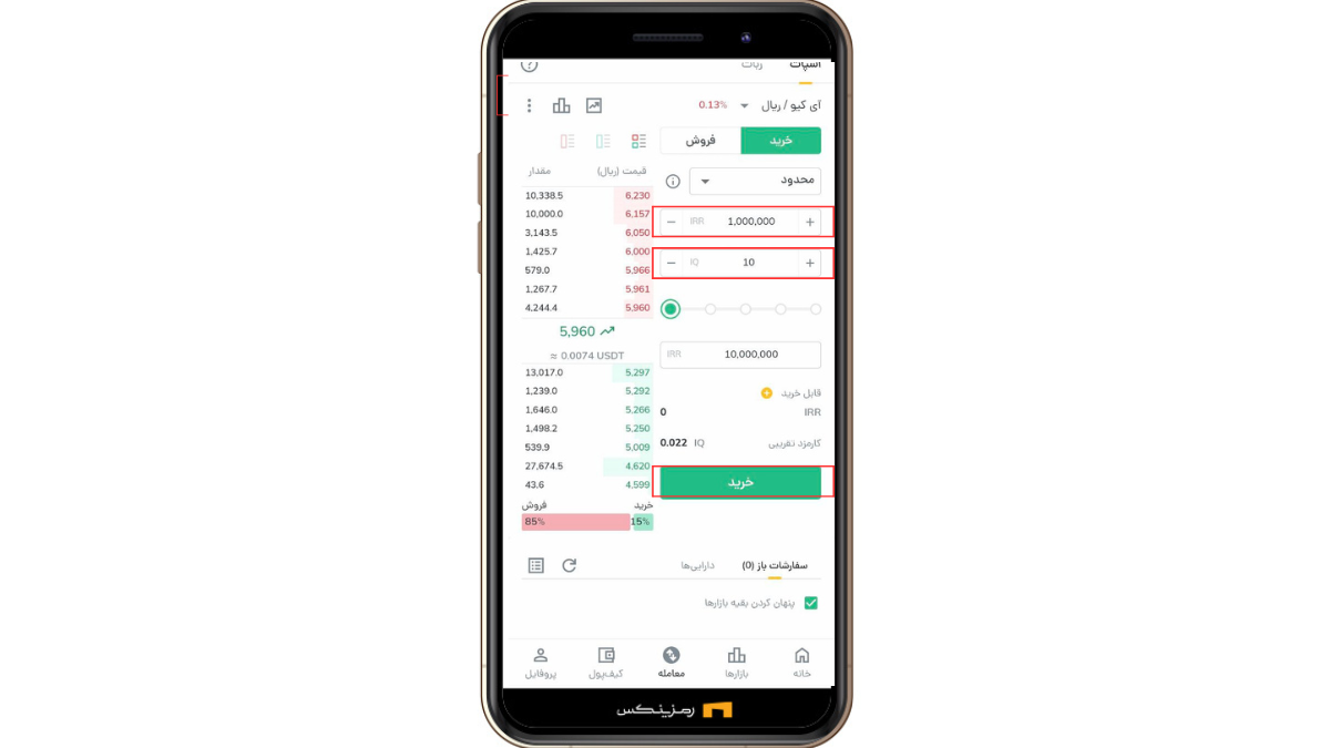 راهنمای خرید و فروش ارز آی کیو