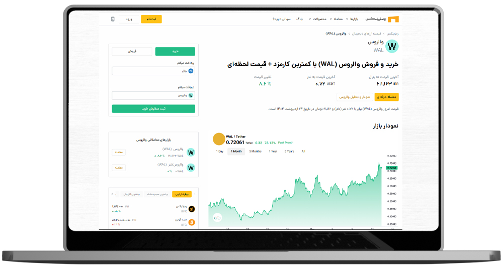 خرید والراس در رمزینکس